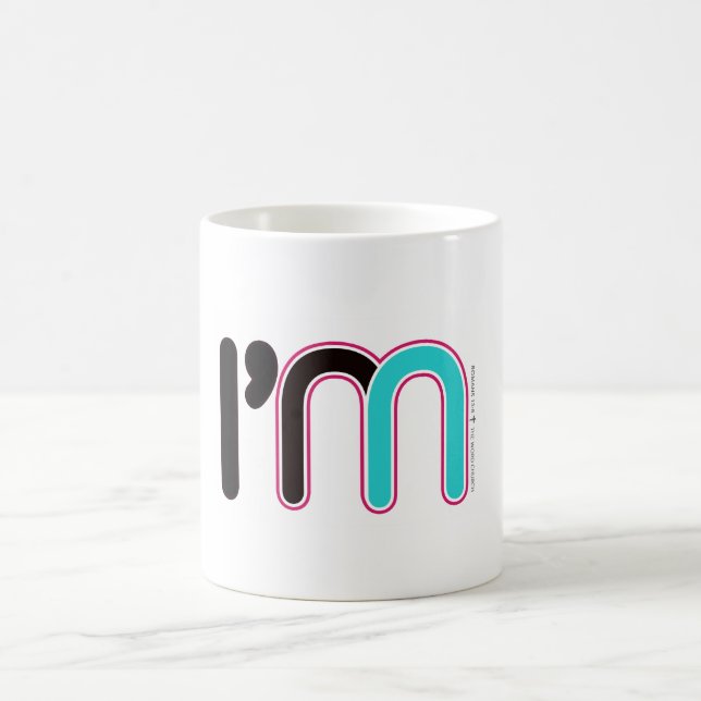 Jag är i kaffe Mugg (Center)