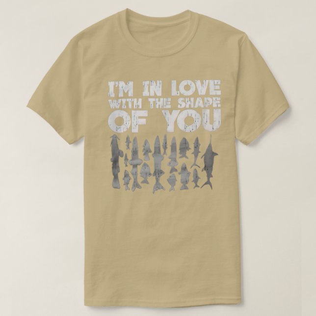 Jag är i Kärlek med din form T Shirt (Design framsida)