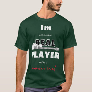 Jag är i Kärlek med en riktig baskådspelare och ha T Shirt