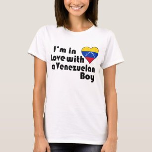 Jag är i kärlek med en venezuelansk pojke tröja