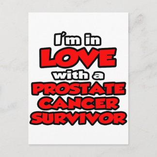 Jag är i Kärlek med prostatacancer Survivor Vykort