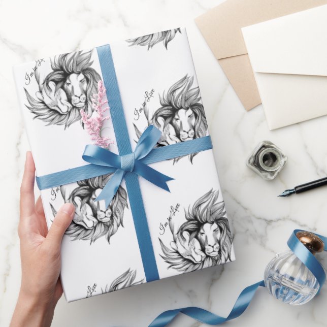 Jag är i kärlek presentpapper (Gifting)