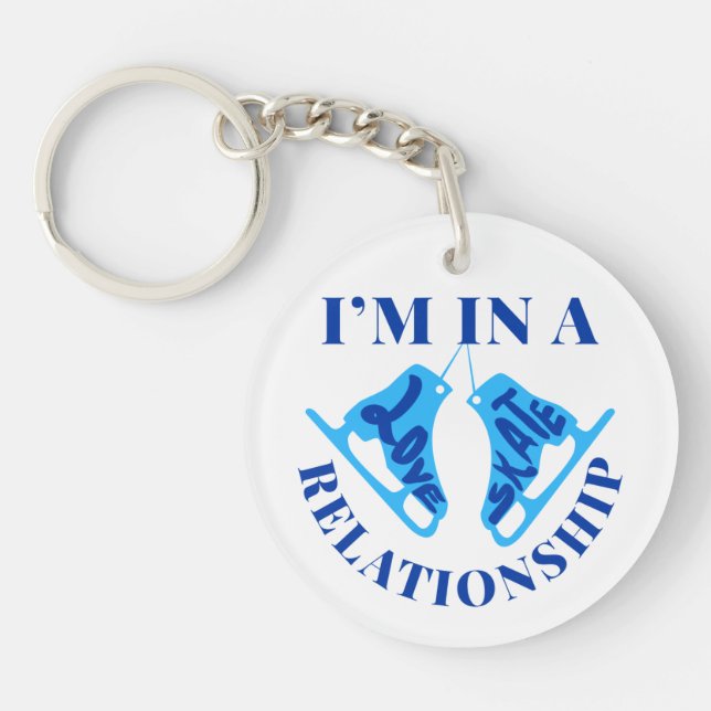 Jag är i Kärlek Skate Relationship Figur Skating (Framsidan)