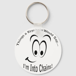 Jag är i kedjan LT Keychain Nyckelring