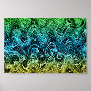 Jag är i lite röv - Abstrakt 1 Poster