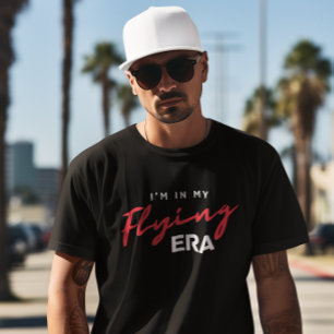 Jag är i min flygtid, Travel, Äventyr, Pilot T Shirt