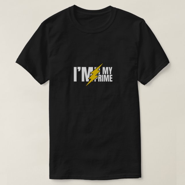 Jag är i min prick t shirt (Design framsida)