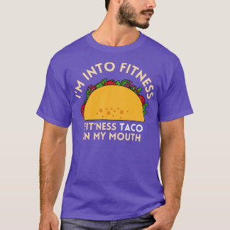 Jag är i Ness Ness Taco i min mun T Shirt