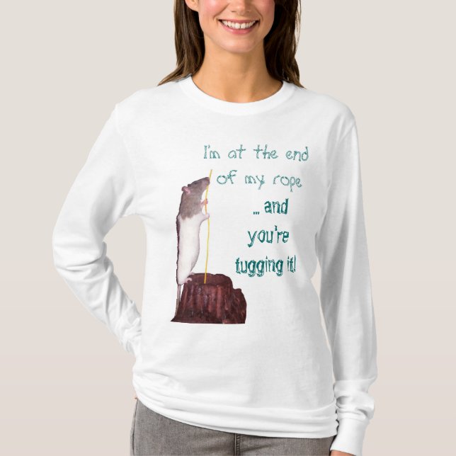 Jag är i slutet av repet T shirt (Framsida)