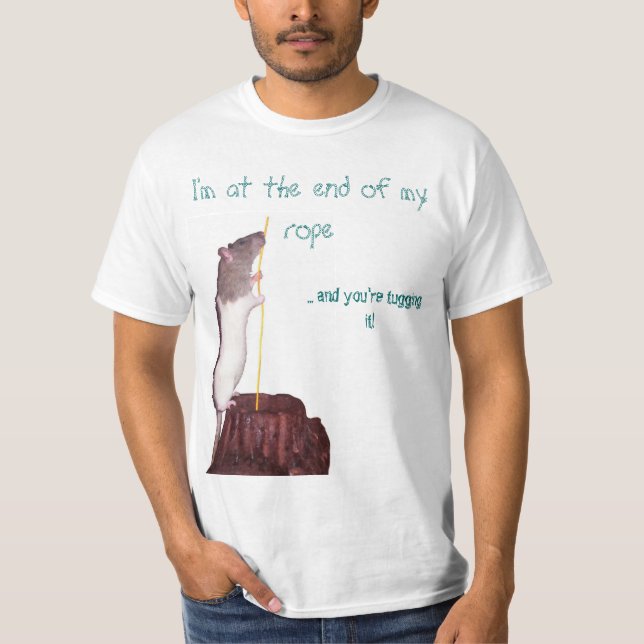 Jag är i slutet av repet T shirt (Framsida)