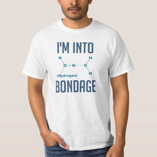 Jag är i väte tee shirt (Framsida)