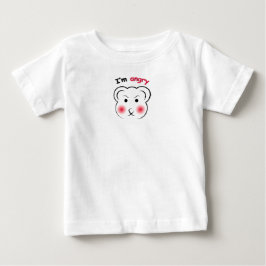 Jag är Ilsken Björn – Söt Minimalistisk Humördesig T Shirt