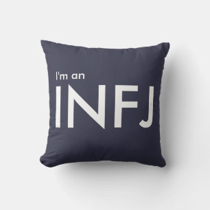 Jag är INFJ - Personlighetstyp Kudde