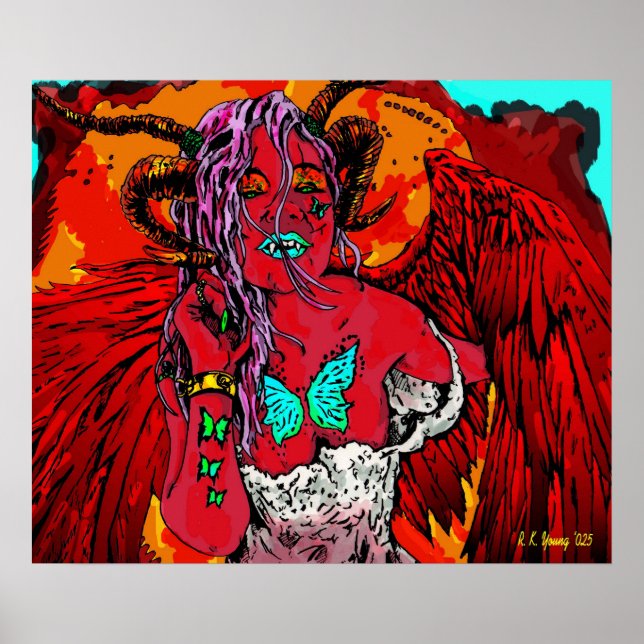 Jag är ingen ängel: jag är ledig i kväll poster (Framsidan)