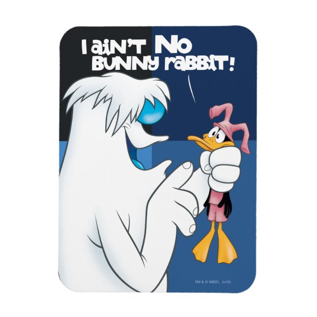 "Jag är ingen Bunny Rabbit" Hugo & DAFFY ANKA™ Magnet (Vertikal)