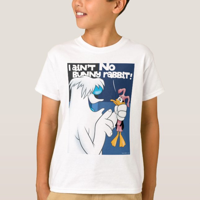 "Jag är ingen Bunny Rabbit" Hugo & DAFFY ANKA™ T Shirt (Framsida)