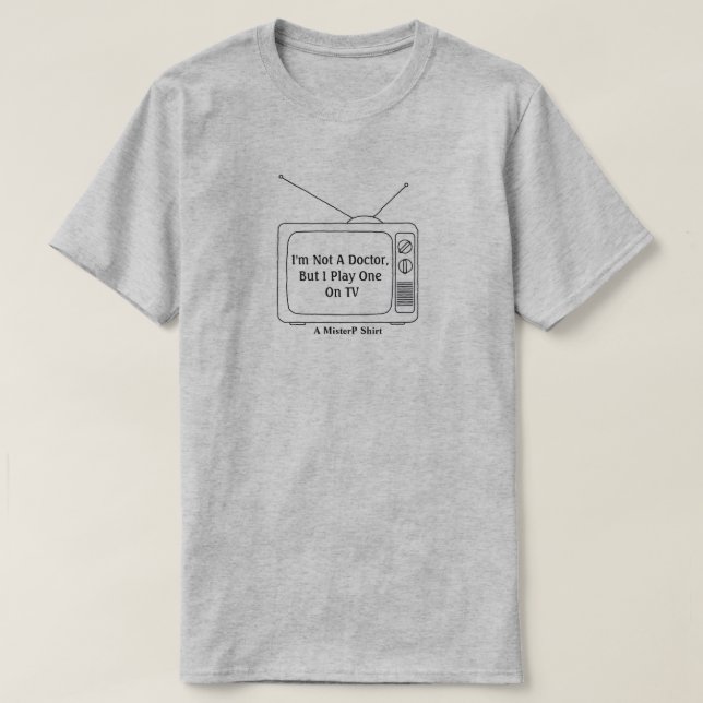 Jag är ingen Doktor... T-shirt (Design framsida)