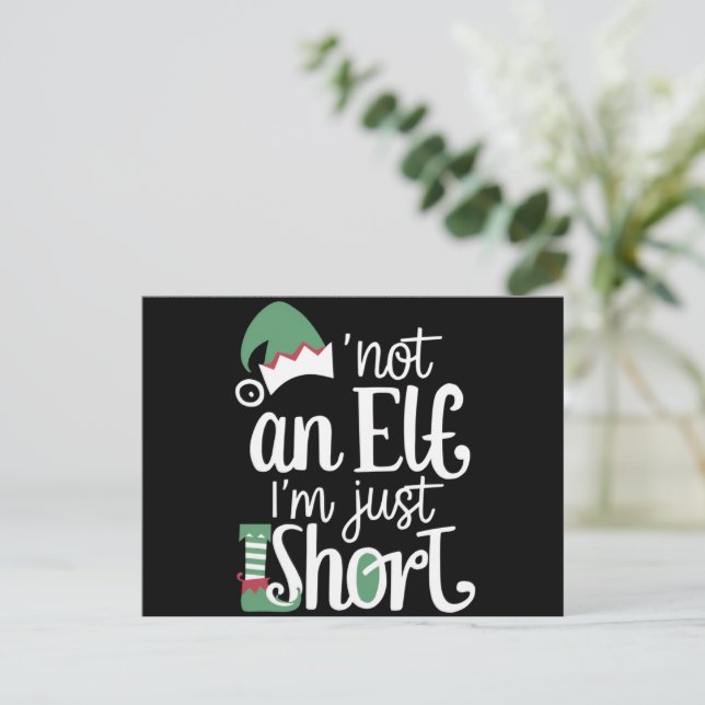 Jag är ingen Elf. Jag är bara Kort Julafton (Stående Fram)