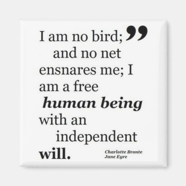 Jag är ingen fågel magnet (Framsidan)