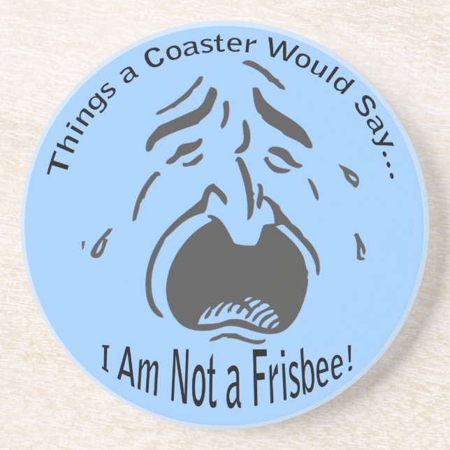 Jag är ingen frisbetisk Underlägg (Framsidan)
