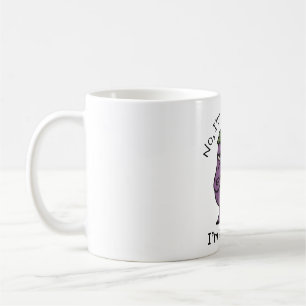 "Jag är ingen frukt, jag är ett problem" Lustigt E Kaffemugg