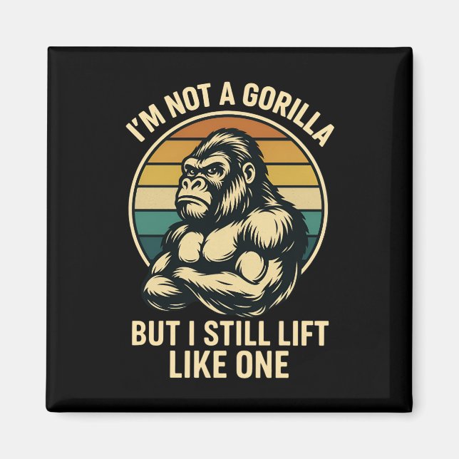 Jag är ingen Gorilla, men jag är fortfarande Hiss  Magnet (Framsidan)