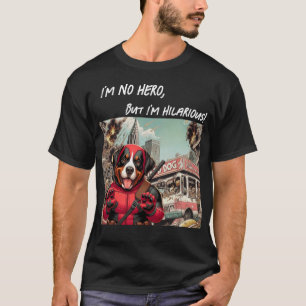 Jag är ingen hjälte, men jag är superskoj! - Schwe T Shirt