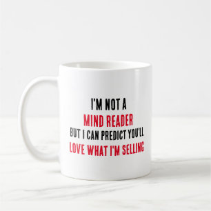 Jag är ingen hjärnläsare, men jag kan förutsäga at kaffemugg