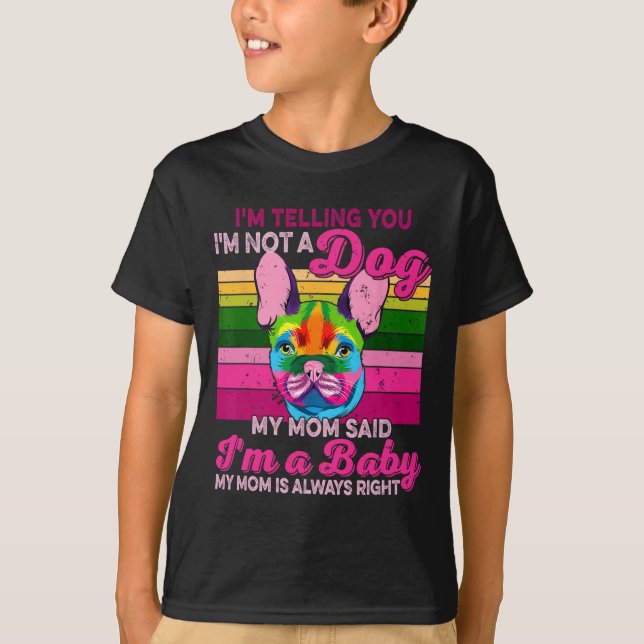 Jag är ingen Hund... T Shirt (Framsida)