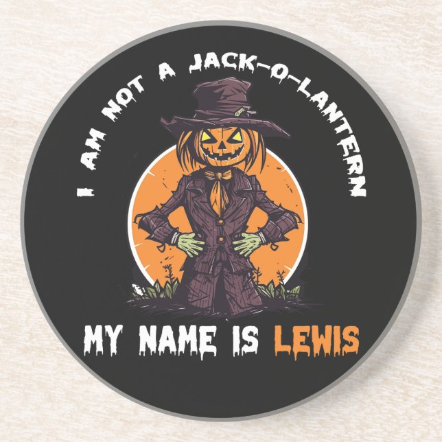 Jag är ingen Jack-på-Lantern Min Namn är Lewis Underlägg (Framsidan)