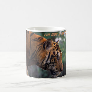 Jag är ingen kattunge. Vapen - tigern Kaffemugg