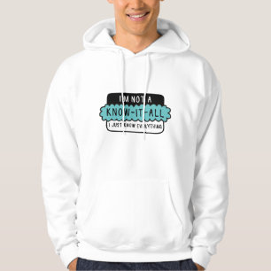 Jag är ingen knut. hoodie