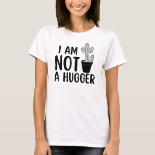 Jag är ingen kramare t shirt