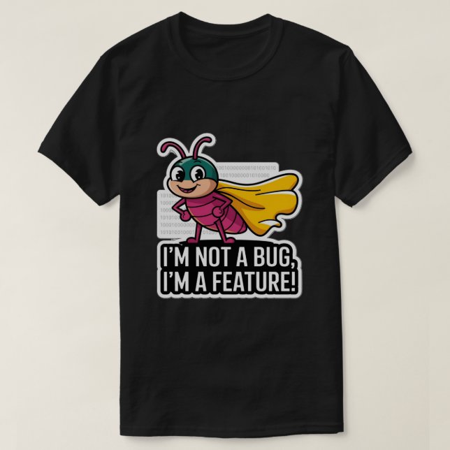 Jag är ingen Kryp jag är en funktionell programmer T Shirt (Design framsida)