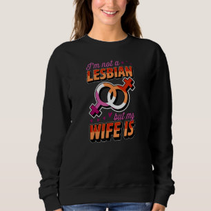 Jag är ingen Lesbisk, men min fru är Lesbisk Pride T Shirt