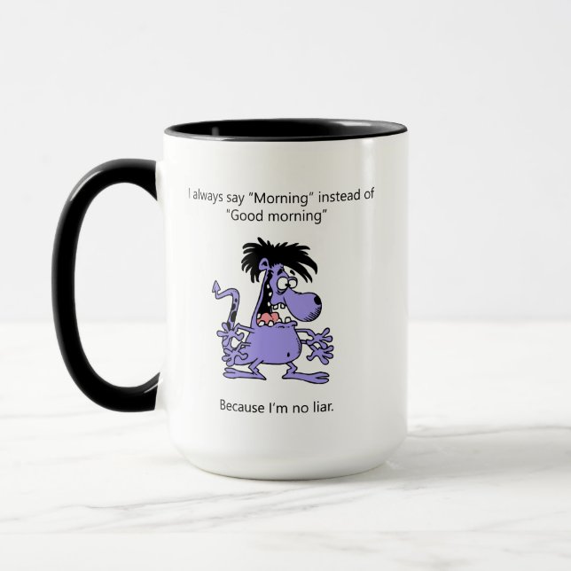 Jag är ingen lögnare mugg (Vänster)