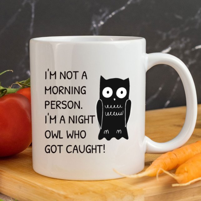 Jag är ingen morgonmänniska. | Sarkastic Mugg (Skapare uppladdad)