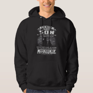 Jag är ingen Perfekt-son, men min galna Mamma Kärl Hoodie