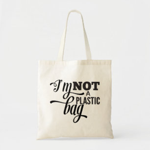 Jag är ingen plastpåse - Sprid Awareness Tygkasse
