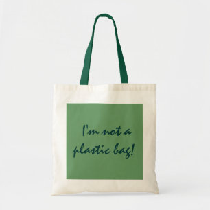 Jag är ingen plastpåse! tygkasse