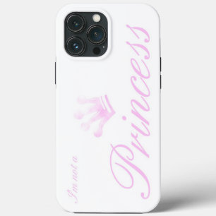 Jag är ingen prinsessa - giftig iphone case -