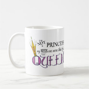 Jag är ingen prinsessa Mugg