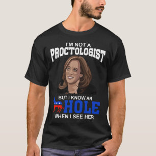 Jag är ingen protektolog, men jag känner en Hål nä T Shirt