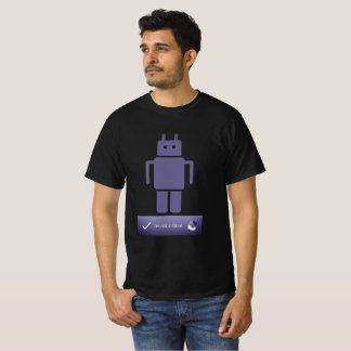 Jag är ingen robot - CAPTCHA T Shirt