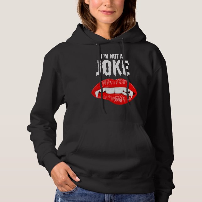 Jag är ingen skämt t shirt (Framsida)