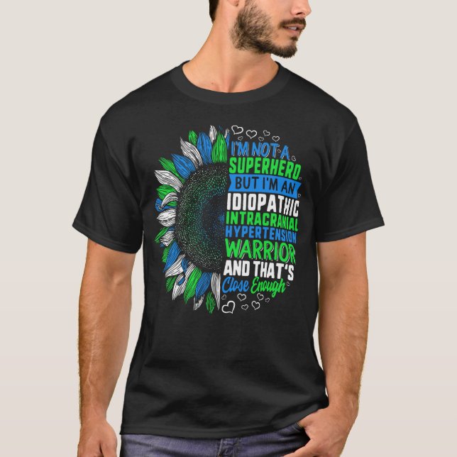 Jag är ingen superhjälte, men jag är en indiopatis t shirt (Framsida)
