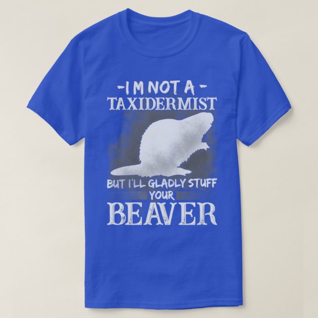 Jag är ingen taxidermist, men jag är glad att Sake T Shirt (Design framsida)