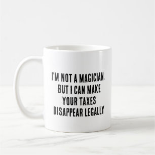 Jag är ingen trollkarl, men jag kan göra dina skat kaffemugg