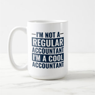 Jag är ingen vanlig revisor, jag är Coola revisor Kaffemugg