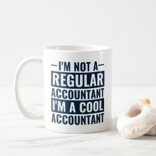 Jag är ingen vanlig revisor, jag är Coola revisor Kaffemugg